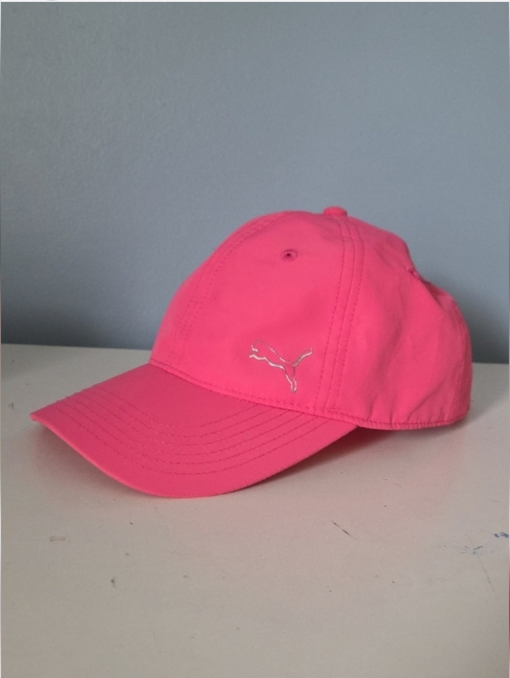 Puma Pink Topaz Baseball Cap With Adjustable Strap